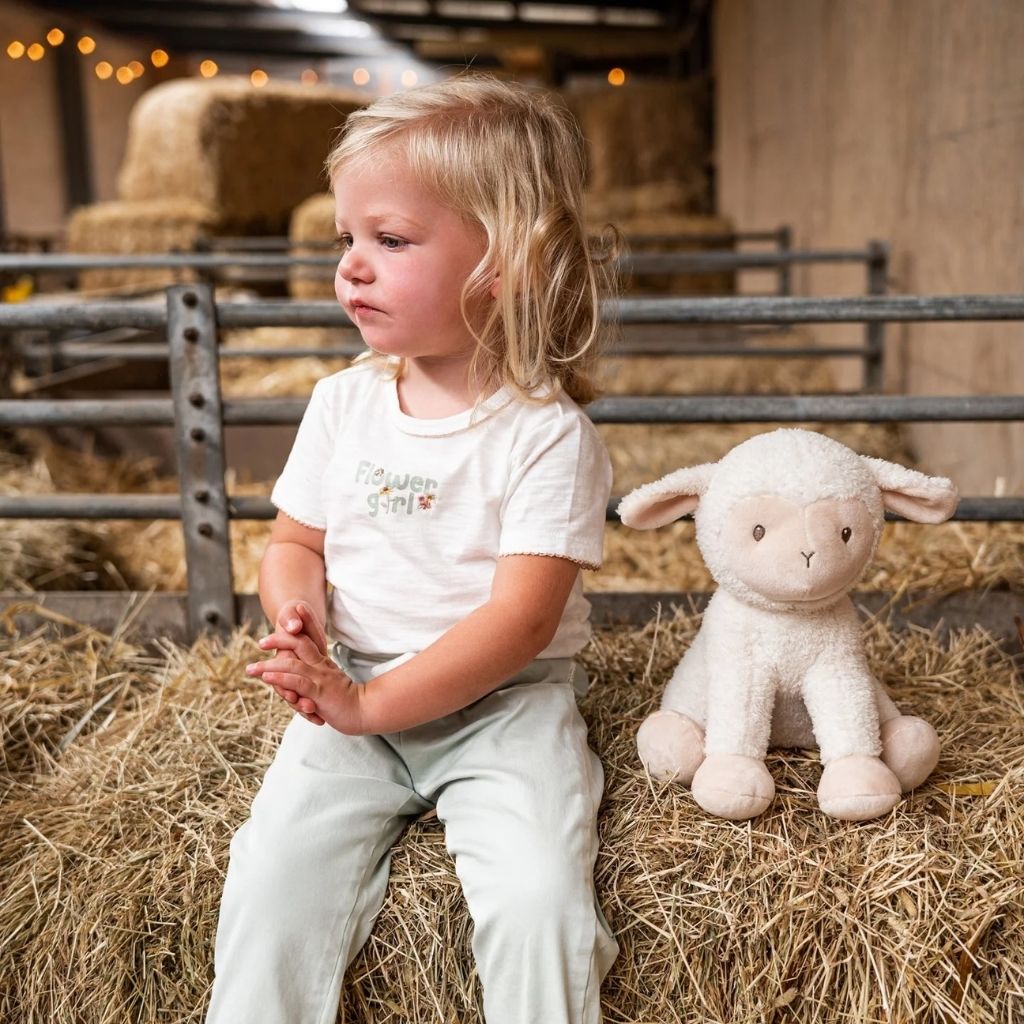 Little Dutch Knuffel Little Farm schaap 25 cm