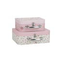 Little Dutch Koffertje Fairy Garden Pink - 2 stuks