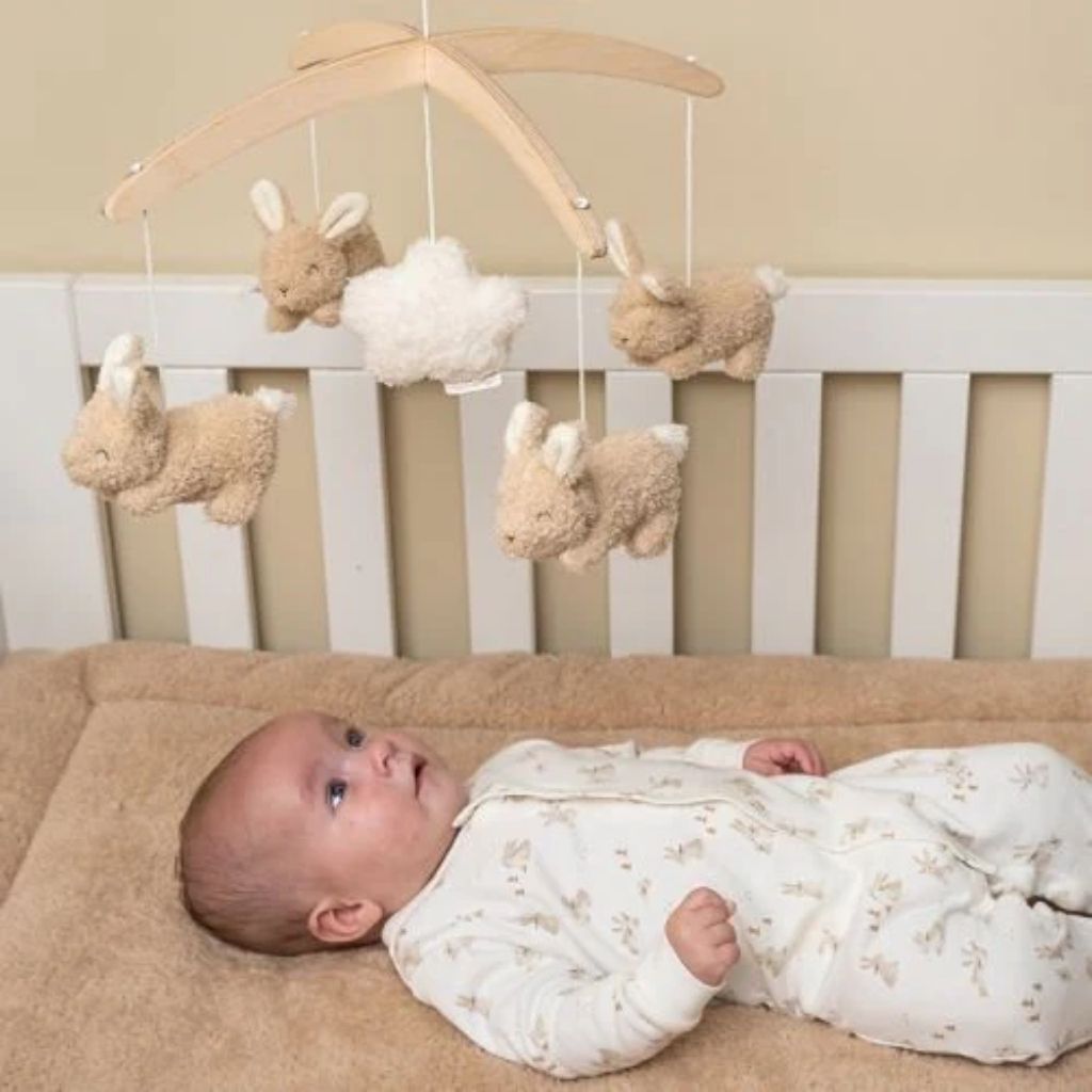 Little Dutch Mobiel met muziek Baby Bunny