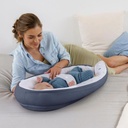 doomoo Babynestje Cocoon Blue Grey Moon