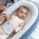 doomoo Babynestje Cocoon Blue Grey Moon