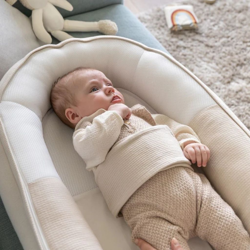 doomoo Matrasbeschermer voor babynestje Cocoon Pad White