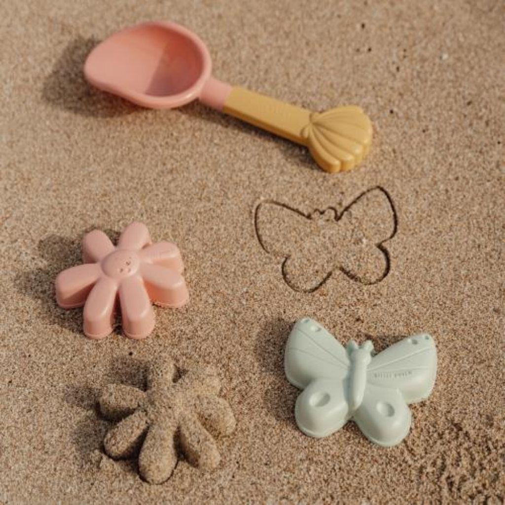 Little Dutch Strandset Flowers & Butterflies - 3 stuks