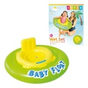Intex Zwemband Baby Float 76 cm geel/groen 1-2J