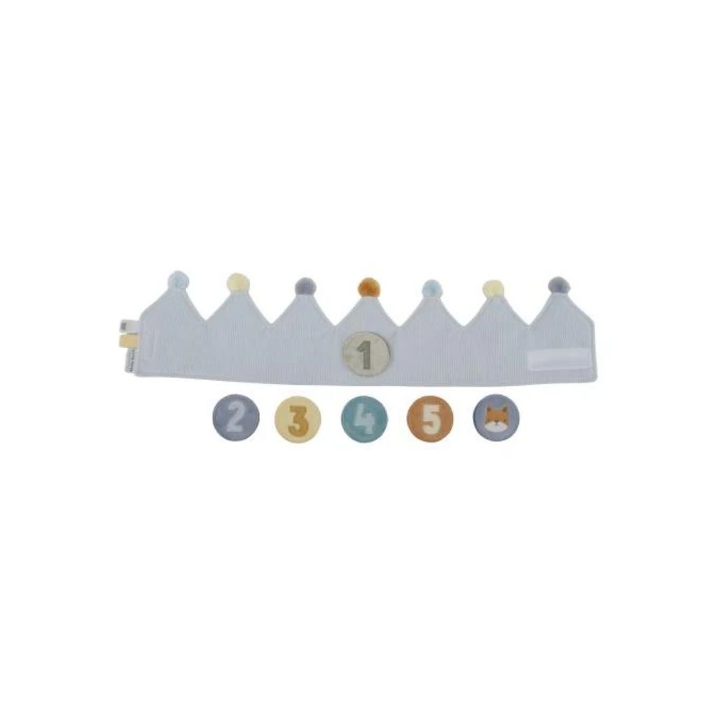 Little Dutch Verjaardagskroon blauw