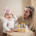 Little Dutch Verjaardagskroon roze