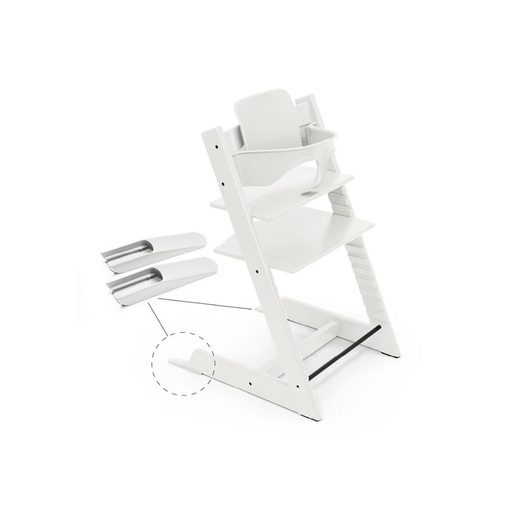 Stokke® Eetstoel Tripp Trapp® + Baby Set beugel wit