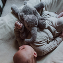 Flow Peluche George Heartbeat comforter Grey