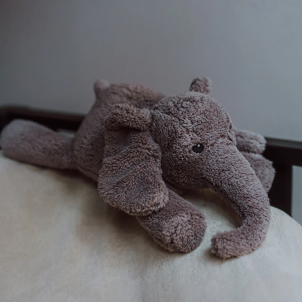 Flow Peluche George Heartbeat comforter Grey