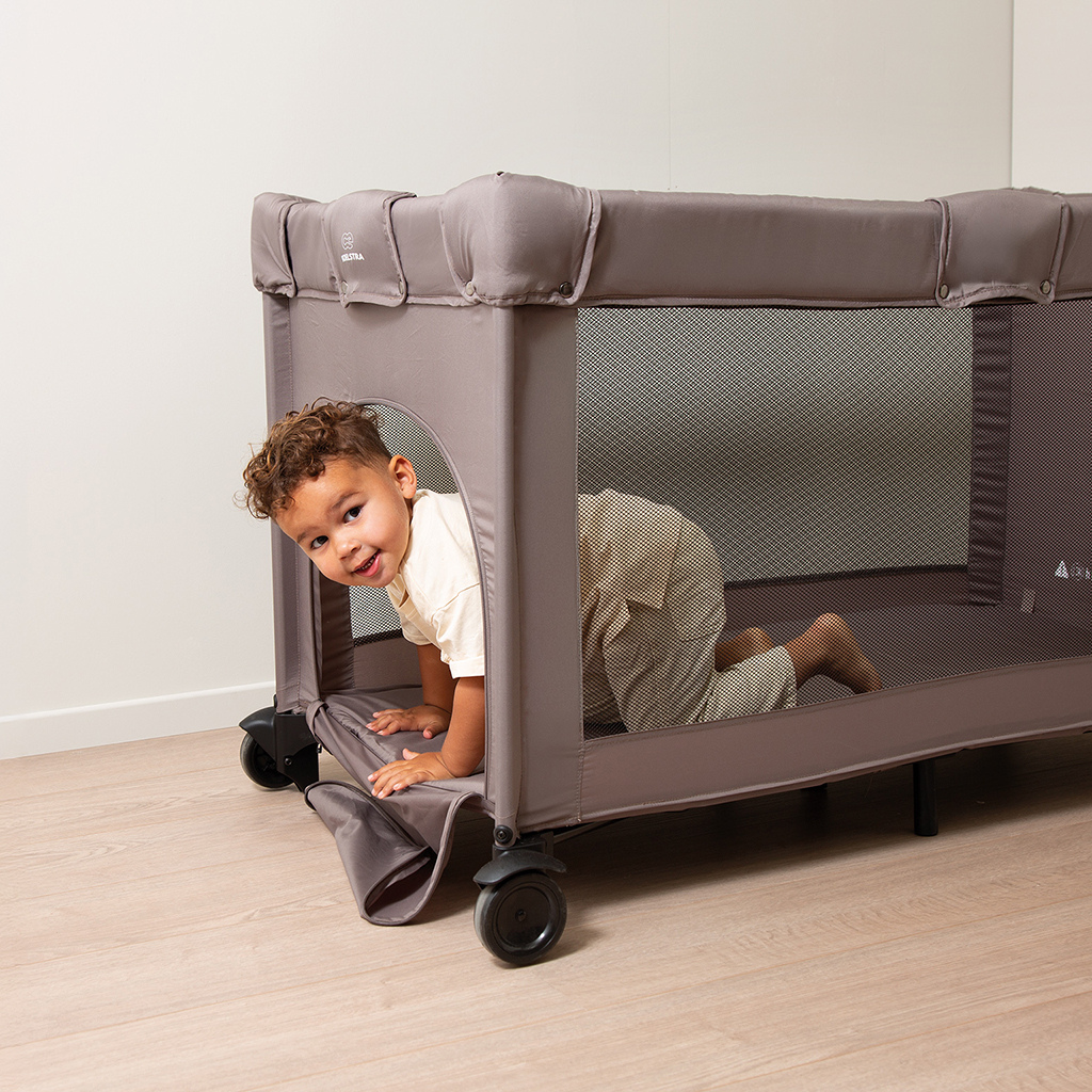 Koelstra Lit de voyage Travelsleeper T5 avec surélévation Truffle Grey