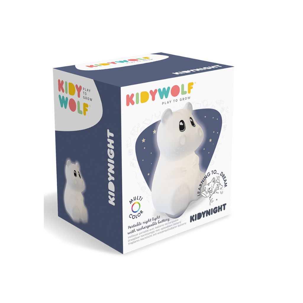 Kidywolf Nachtlampje Kidynight Hippo