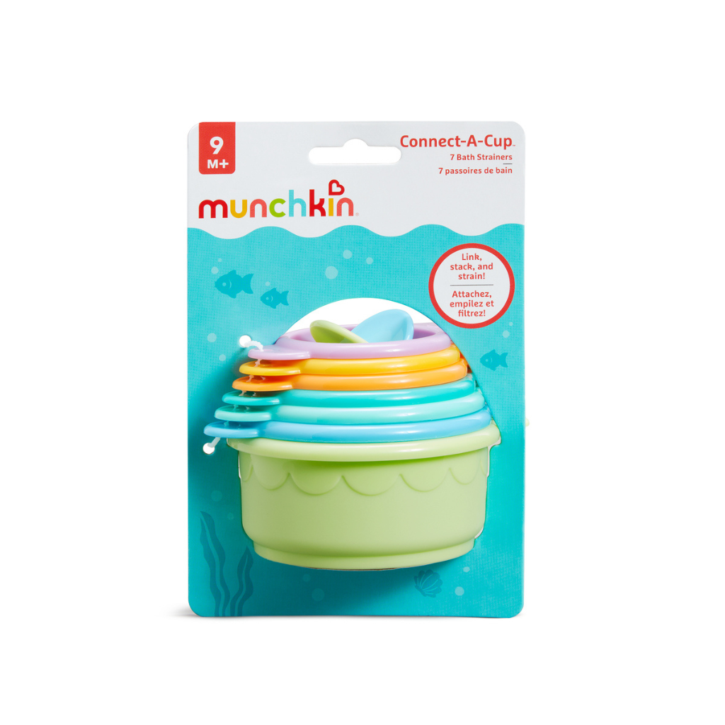 Munchkin Jouet de bain Connect-A-Cup empilable