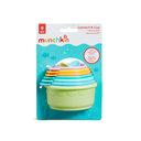 Munchkin Jouet de bain Connect-A-Cup empilable