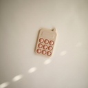 Mushie Bijtspeeltje Speelgoedtelefoon Blush