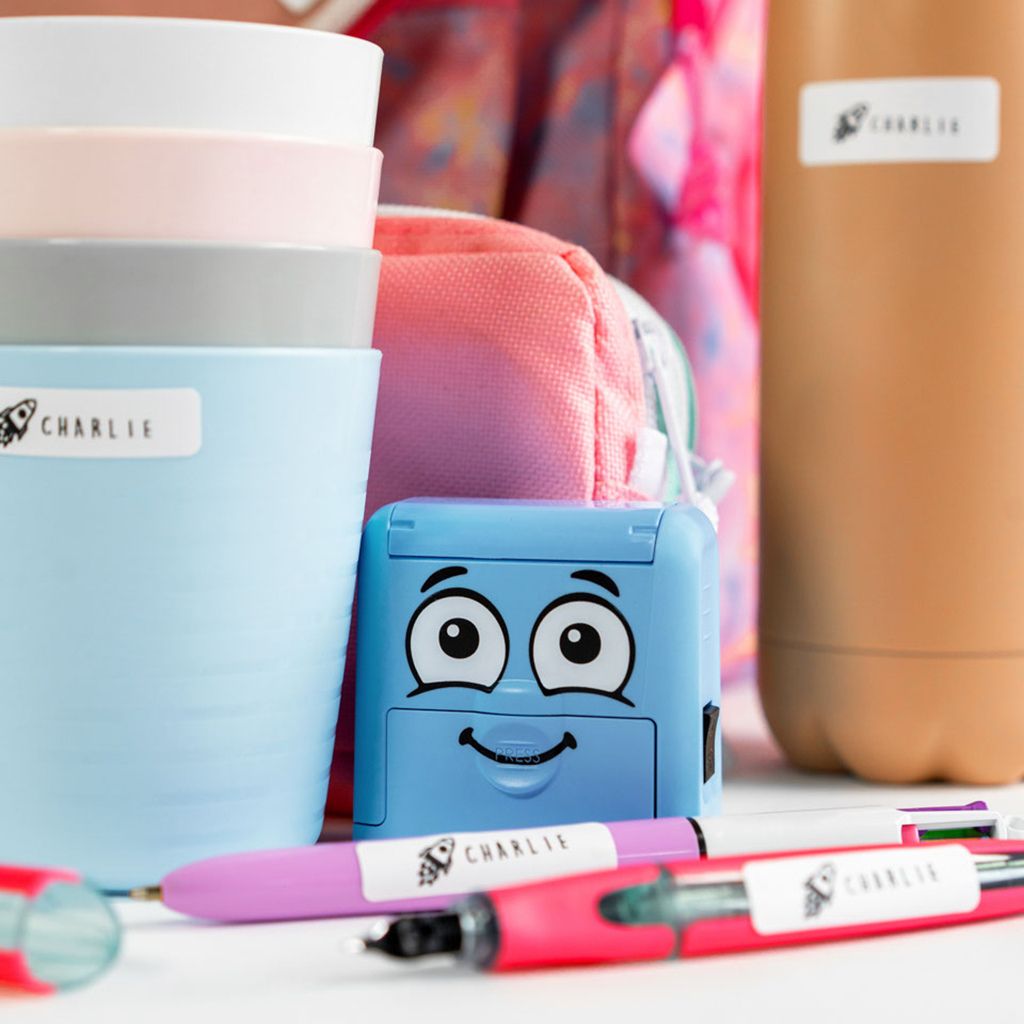 MARKY personaliseerbare stempel blauw