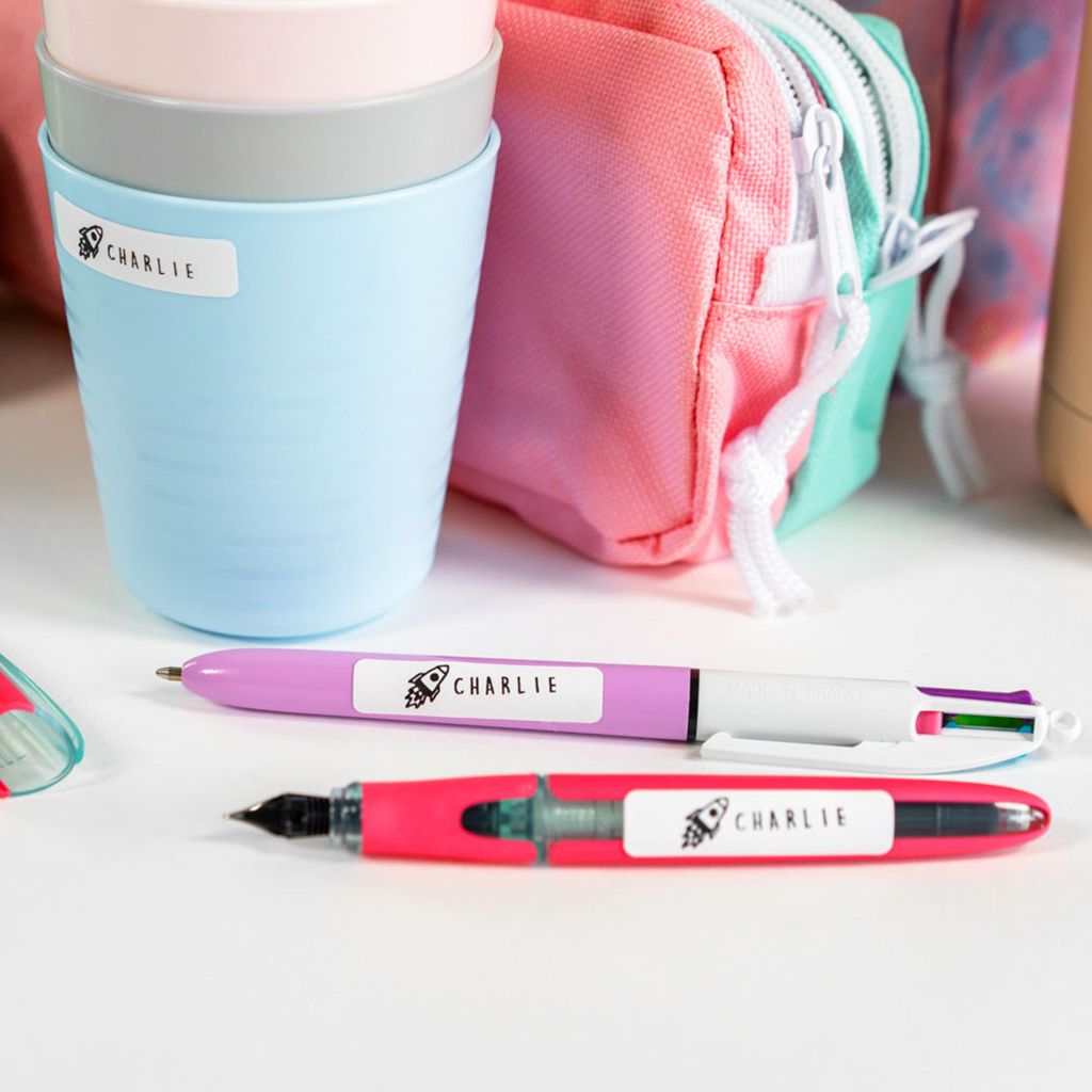 MARKY personaliseerbare stempel blauw