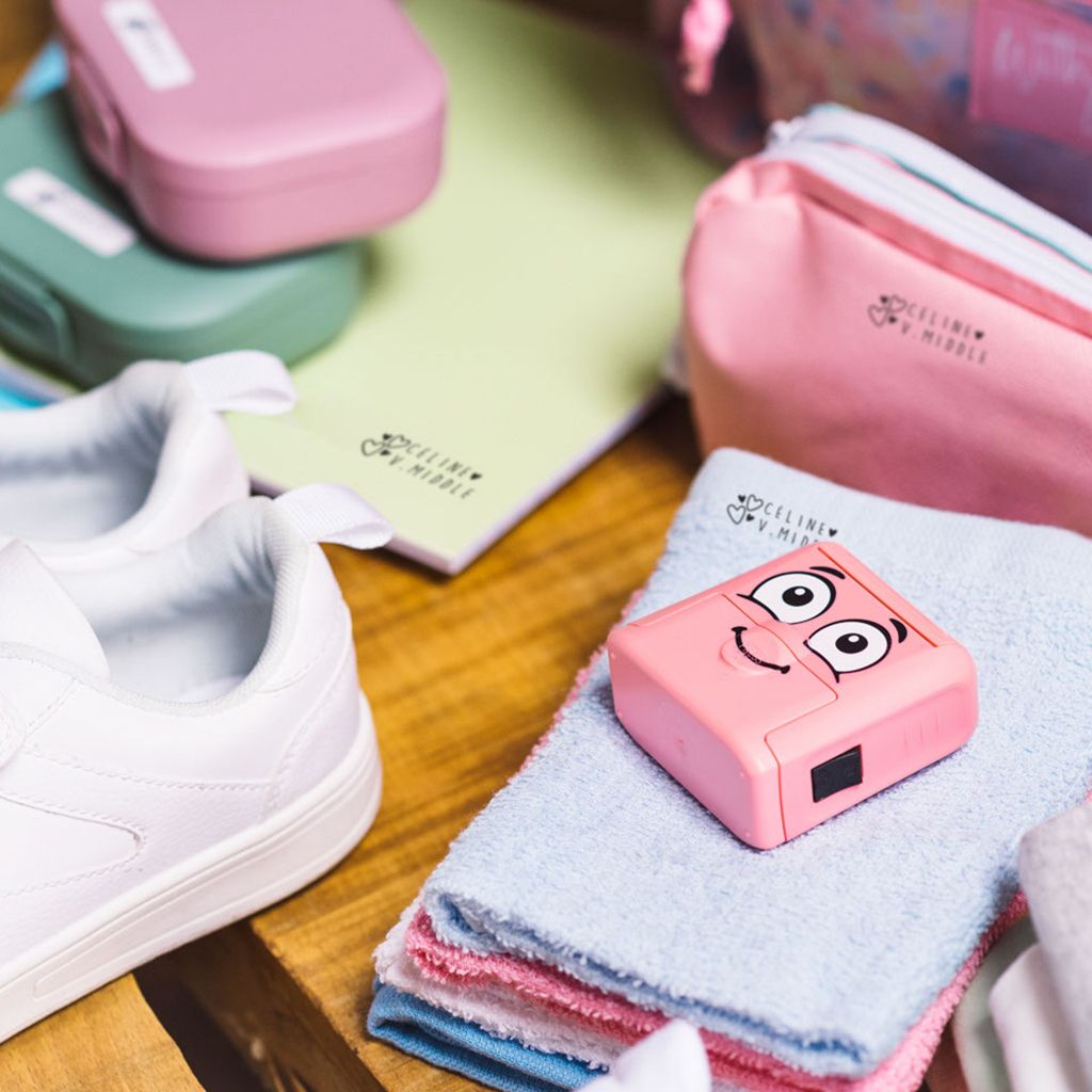 MARKY personaliseerbare stempel roze
