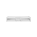 LIFETIME Barrière de lit étroite blanc laqué
