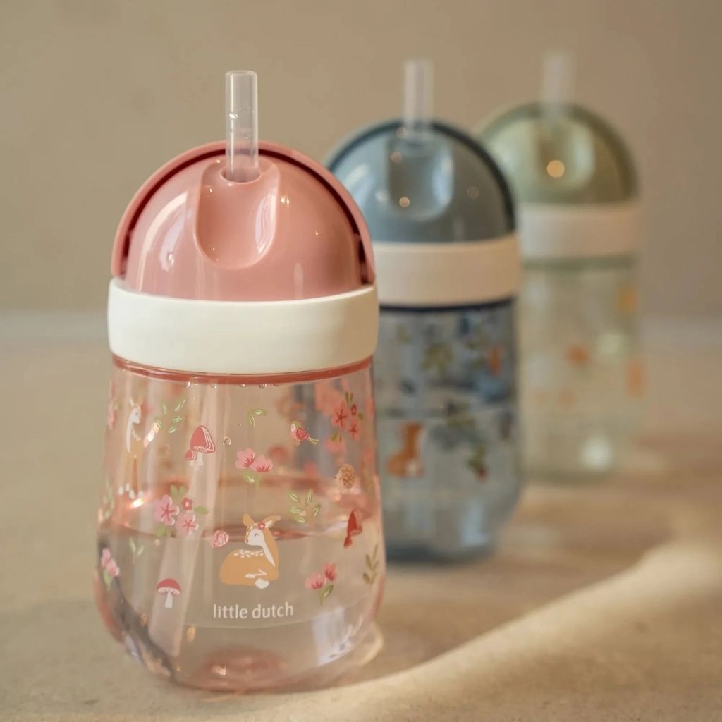 Mepal Drinkfles met rietje Fairy Garden 300 ml