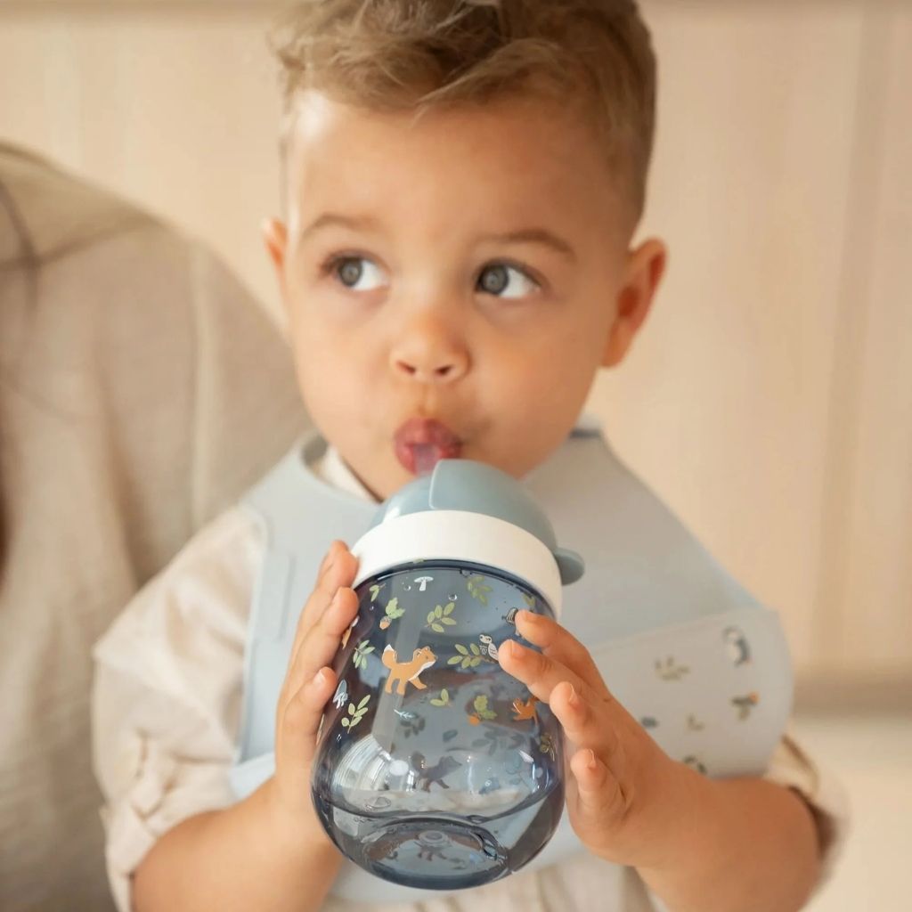 Mepal Mio Drinkfles met rietje Forest Friends 300 ml