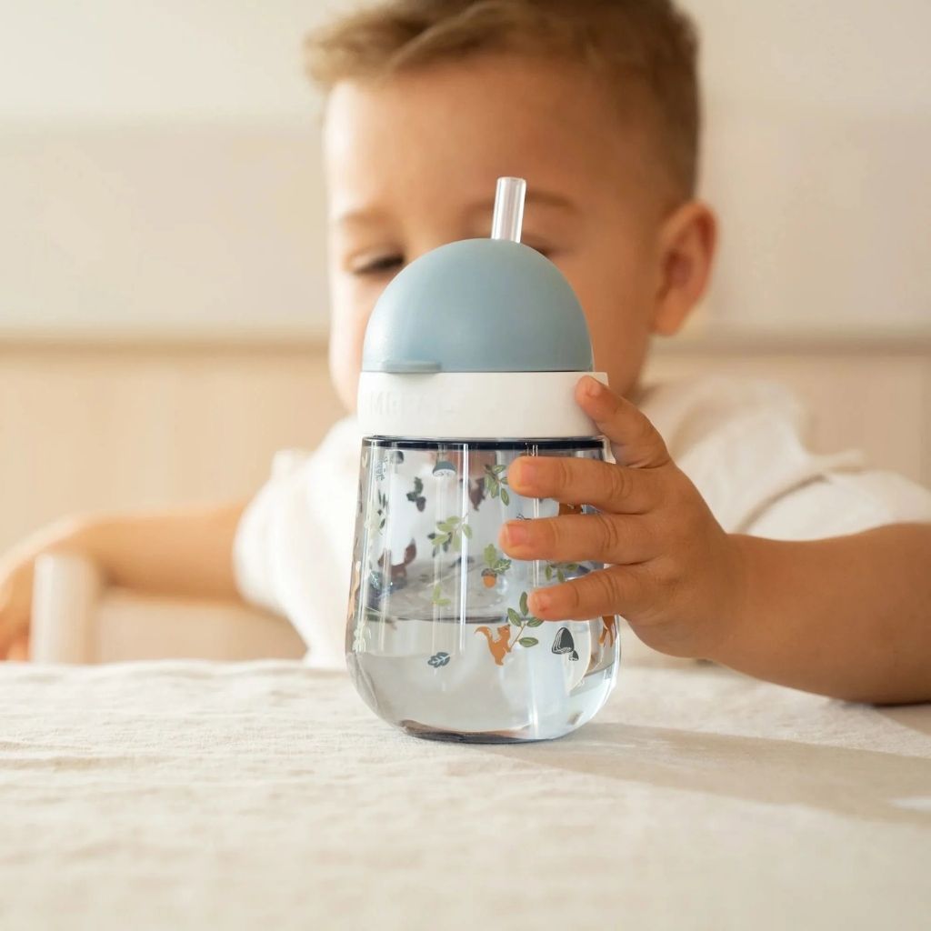 Mepal Mio Drinkfles met rietje Forest Friends 300 ml