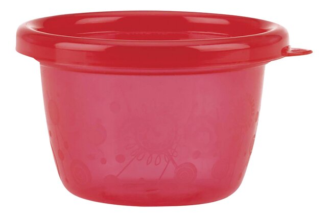 Nûby Bewaarpotje 118 ml - 6 stuks