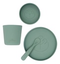 Jollein 4-delige eetset Ash Green