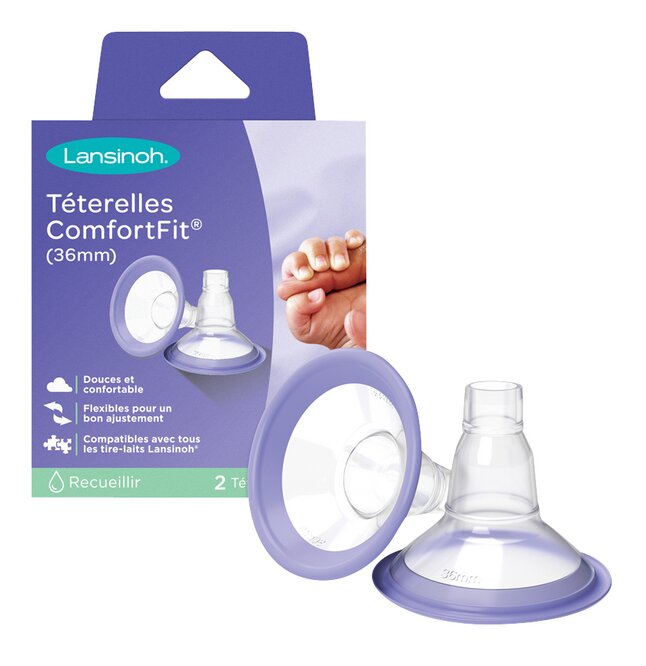 Lansinoh Borstschild Comfort Fit 36 mm - 2 stuks