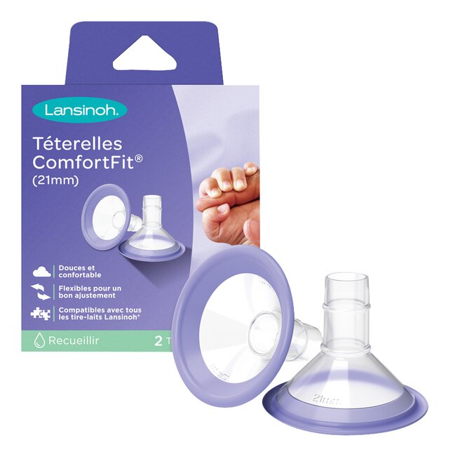 Lansinoh Borstschild Comfort Fit 21 mm - 2 stuks