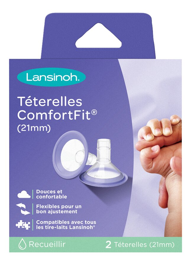 Lansinoh Borstschild Comfort Fit 21 mm - 2 stuks