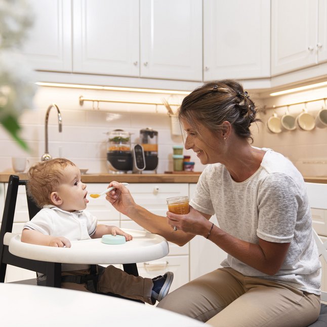 Babymoov 4 bewaarpotjes 240 ml
