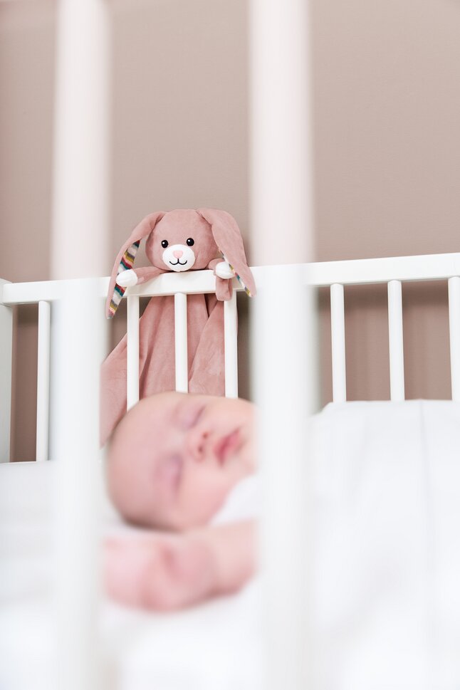 Zazu Slaapknuffel Baby Comforter Rabbit Becky roze