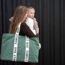 Childhome Verzorgingstas Family bag Signature canvas Groen