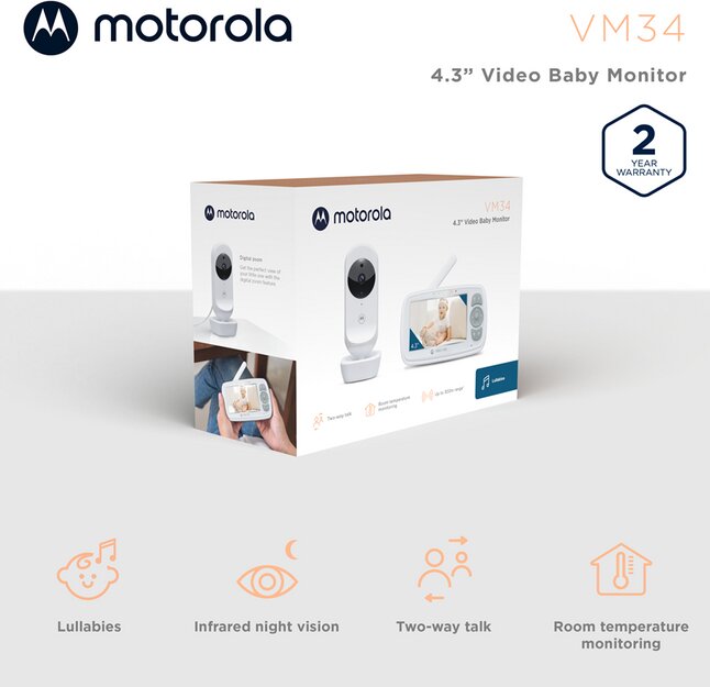 Motorola Beeldbabyfoon VM34