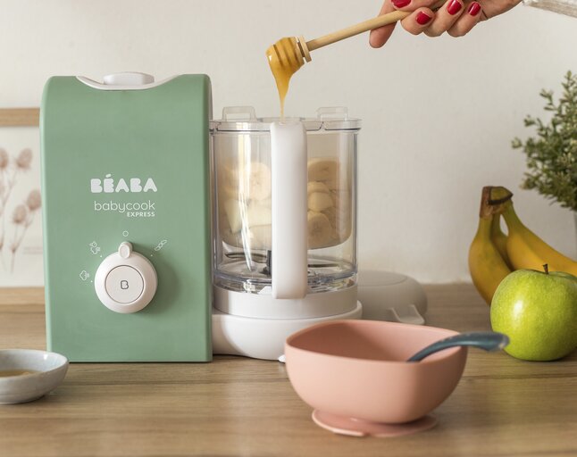 BĂŠaba Stoomkoker-Mixer Babycook Express Sage Green