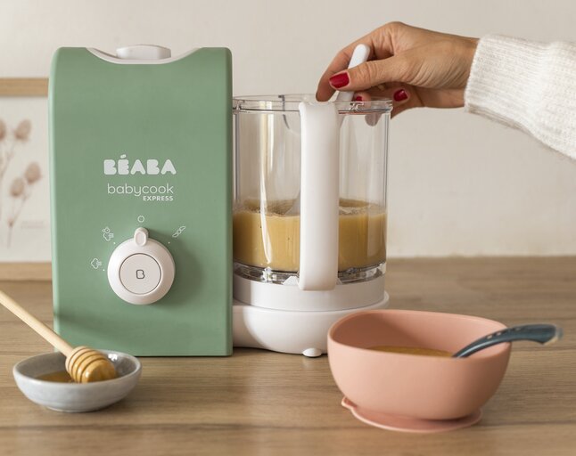 BĂŠaba Stoomkoker-Mixer Babycook Express Sage Green