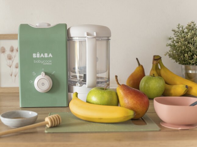 BĂŠaba Stoomkoker-Mixer Babycook Express Sage Green