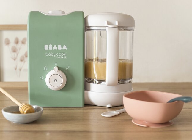 BĂŠaba Stoomkoker-Mixer Babycook Express Sage Green