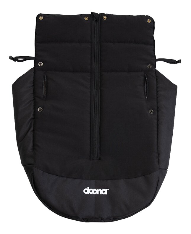 Doona Voetenzak voor draagbare autostoel Black