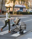 Pericles Zitje voor wandelwagen 1GO2 Tweed