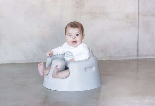 Bumbo Babyzitje Floorseat cool grey