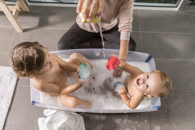 Stokke® Badje Flexi Bath® XL Transparent Blue