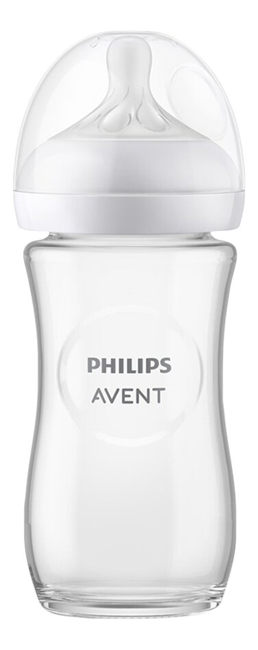 Philips AVENT Glazen zuigfles Natural Response transparant 240 ml