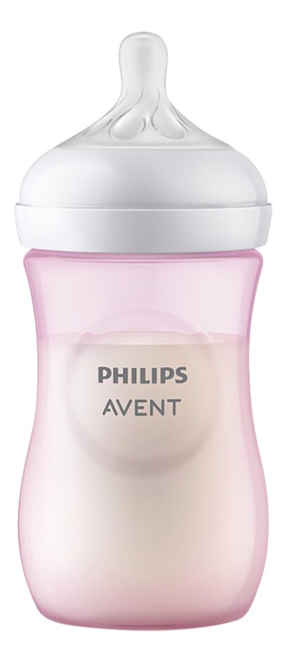 Philips AVENT Zuigfles Natural Response roze 260 ml