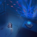 Pabobo Nachtlampje/projector Walvis Aqua Dream
