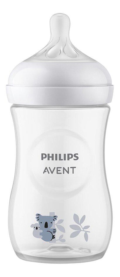 Philips AVENT Zuigfles Natural Response Koala transparant 260 ml