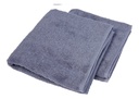 Dreambee 2-delige handdoekenset Essentials donker grijsblauw