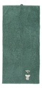 Dreambee Handdoek Flo groen B 50 x L 100 cm - 2 stuks
