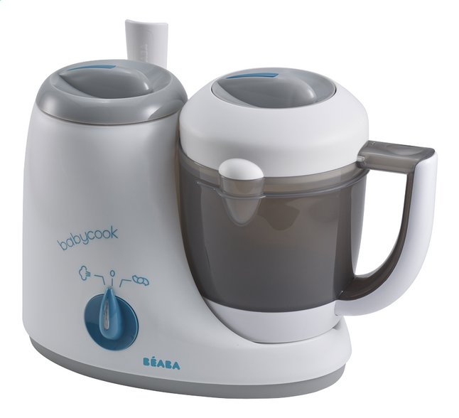 Béaba Stoomkoker-mixer Babycook Original wit/blauw