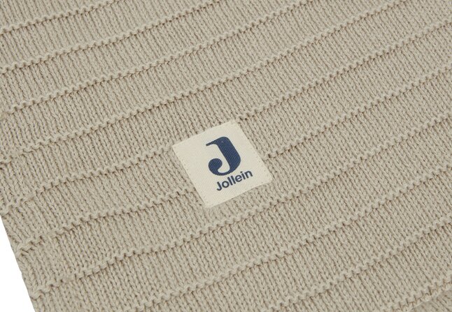 Jollein Deken voor bed Pure Knit Velvet Nougat